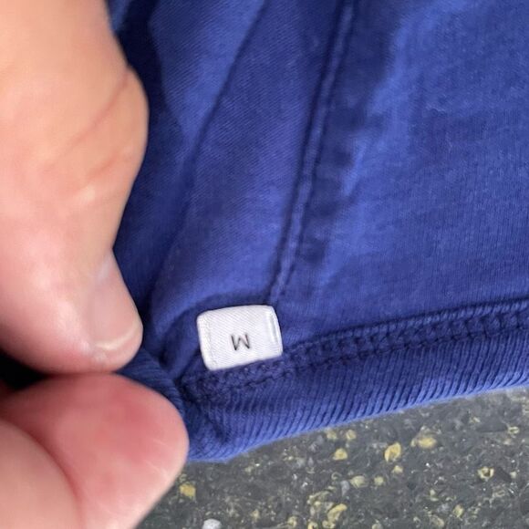 Saturdays Surf NYC Navy Blue Henley Shirt. Size Medium. - Picture 5 of 8